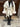 Belted Coat with Faux Fur Cuffs