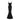 Women's Black Floral Corset Maxi Dress