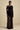 Women's Black One-Shoulder Cut-Out Maxi Dress