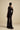 Women's Black One-Shoulder Cut-Out Maxi Dress