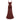Women's Brown Ruched Corset Maxi Dress