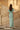 Women's Green Asymmetrical Gathered Maxi Dress