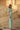 Women's Green Asymmetrical Gathered Maxi Dress
