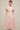 Women's Pink Guipure-Lace Midi Dress