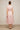 Women's Pink Guipure-Lace Midi Dress