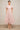 Women's Pink Guipure-Lace Midi Dress