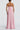 Women's Pink Strapless Corset Maxi Dress