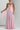 Women's Pink Strapless Corset Maxi Dress