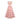 Women's Pink Tiered Maxi Dress