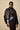 Women's Quilted Cropped Leather Jacket