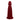 Women's Red Gathered Maxi Dress