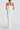 Women's White Ruched Corset Maxi Dress