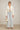 Women's White Ruffle Cropped Jacket