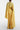 Women's Yellow Maxi Dress with Shawl Detail