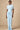 Women's Asymmetrical Pleated Maxi Dress in Baby-Blue